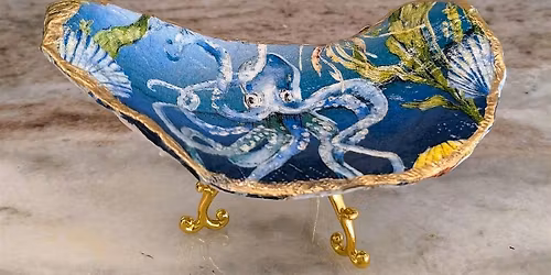 Decoupage Shells Workshop