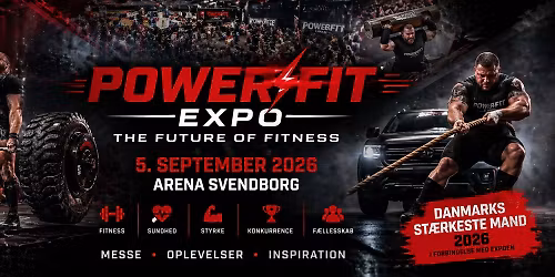 PowerFit Expo X Danmarks St\u00e6rkeste Mand Open 2026