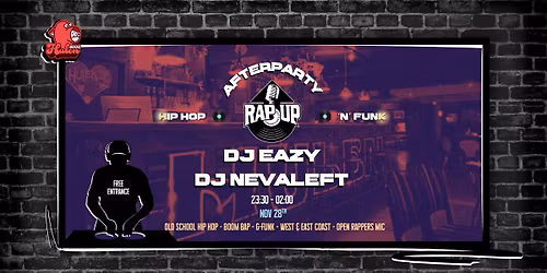 Afterparty Rap Up x Hulen | Hip Hop 'N' Funk 