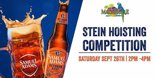 Sam Adams Stein Hoisting Competition at Margaritaville