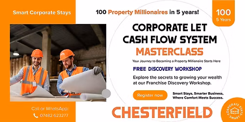 7-Figure  Corporate Let Cashflow System - Masterclass - Chesterfield