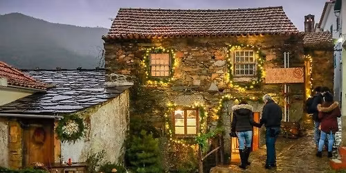 Cabe\u00e7a Aldeia Natal: Festa Genu\u00edna em Seia