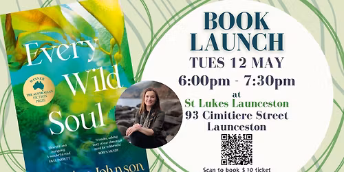 BOOK LAUNCH - Every Wild Soul by Katherine Johnson