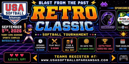 Retro Classic Blast from the Past Softball Tourney & Market
