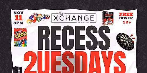 Recess 2uesdays: Game Night