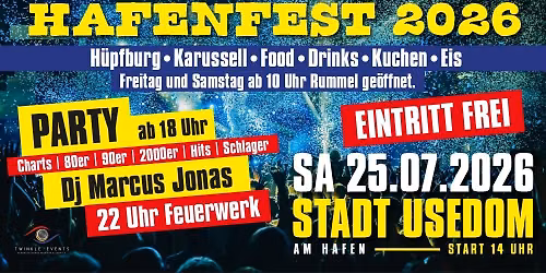 Hafenfest w\/ Stadt Usedom