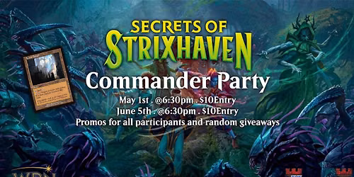 Secrets of Strixhaven Commander Party