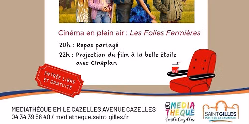 Cin\u00e9ma en plein air \ud83c\udfac\ud83c\udf19