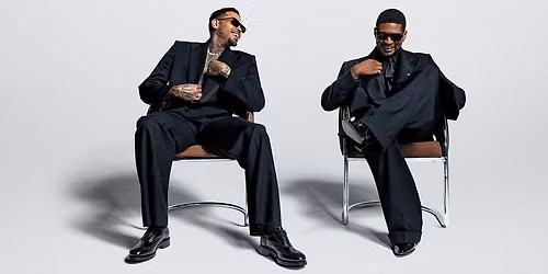 Usher and Chris Brown at The Dome at America's Center