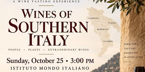 WINES of SOUTHERN ITALY