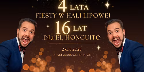 Salsowa FIESTA \ud83c\udf89\ud83c\udf8a w Hali Lipowej - 16 Lat DJ El Honguito \ud83c\udfb6 4 Lata w Hali