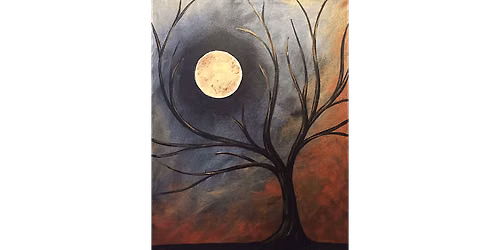 Mysterious Moon Glow - Paint and Sip in Chicago | Classpop!\u2122