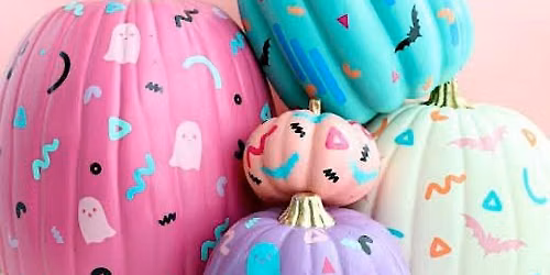 Sip & Paint a Pumpkin