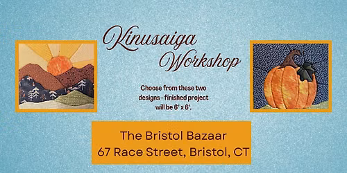 Kinusaiga (painting with fabric) Workshop