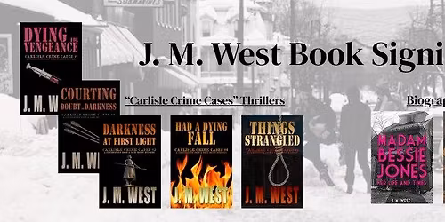 J.M. West Book Signing