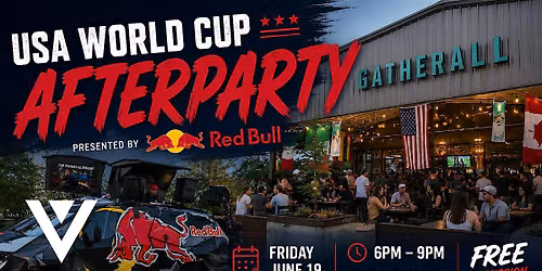 USA World Cup Afterparty presented by Red Bull
