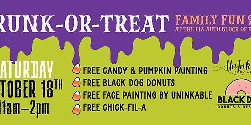 Trunk-or-Treat at the Lia Auto Block 