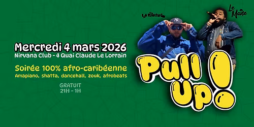 MERCREDI 04 MARS 2026 - SOIR\u00c9E AFRO-CARIBEENNE - NIRVANA
