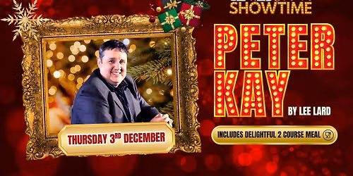 PETER KAY by Lee Lard \/\/ Thursday 3rd December \/\/ Canvas Christmas Showtime