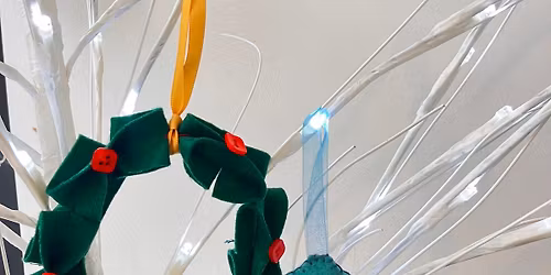 Hand stitched Christmas decorations