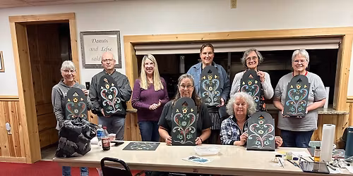 Sons of Norway-Mandt Lodge 5-314 2025 Fall \u2013 Advanced Beginning Rosemaling Class