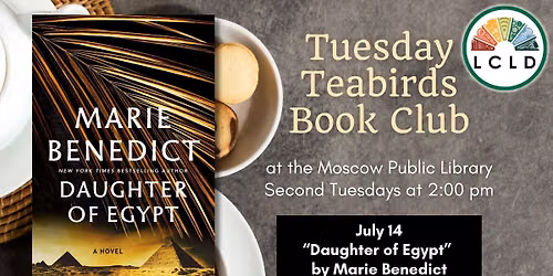 Tuesday Teabirds Book Club at the Moscow Public Library