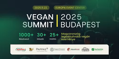 TELT H\u00c1Z! Vegan Summit Budapest 2025