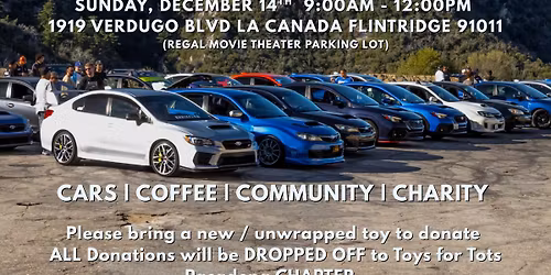 KCGM CARS & COFFEE TOY DRIVE