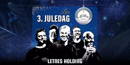 Letnes Holding LIVE@Kaf\u00e9 Larssen 3.Juledag - L\u00f8rdag 27\/12 fra kl.22