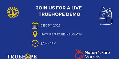 Demo @ Nature's Fare Kelowna