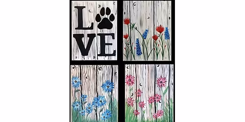 Paint and Create "Wood Fence" Rock Springs