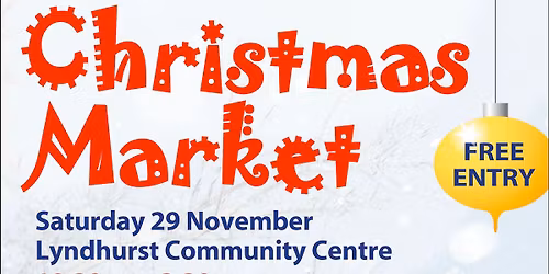 Christmas Market at Lyndhurst Community Centre
