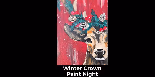 Winter Crown Paint Night