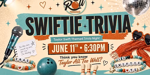 Swiftie Trivia at Let's Roll Bowling!