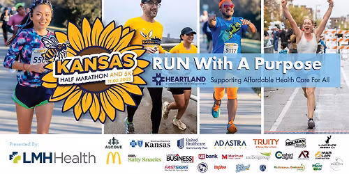 Kansas Half Marathon & 5k - Presented by LMH Health