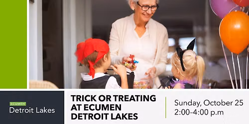Trick or Treating at Ecumen Detroit Lakes