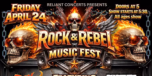 Rock & Rebel Music Fest at Piere's