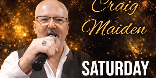 Craig Maiden - Male Vocalist
