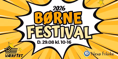 B\u00d8RNEFESTIVAL 2026