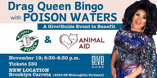 Drag Queen Bingo with Poison Waters