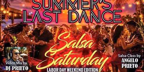 \u2600\ufe0f\ud83d\udd25 SABOR A CAF\u00c9 PRESENTS: SUMMER'S LAST DANCE! \ud83d\udc83\ud83d\udd7a