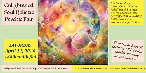 Enlightened Soul Holistic Psychic Fair Ann Arbor