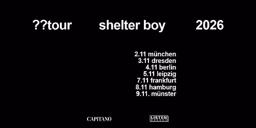 SHELTER BOY - Dresden - Ostpol