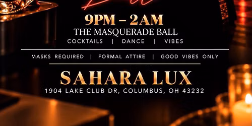 The Afro Masquerade Ball