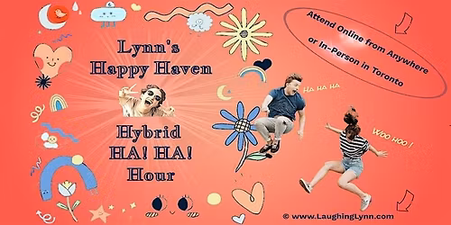 HaHa Happy Hour + After Party | Monday June 15| In-Person & Online