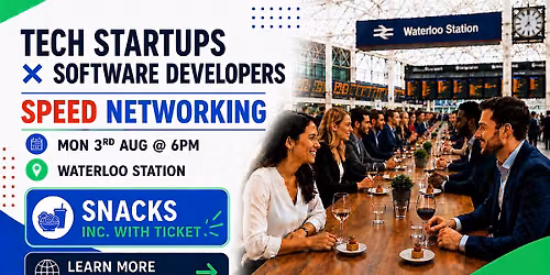 Tech Startups \u00d7 Software Developers Speed Networking