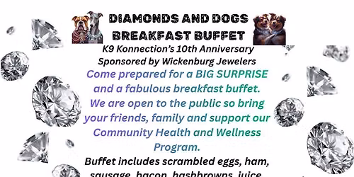 Diamonds and Dogs Breakfast Party