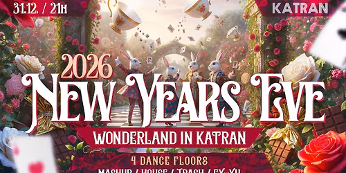 WONDERLAND NYE 2026 @ Katran \/\/ 31.12.2025 \/\/ 21-05h