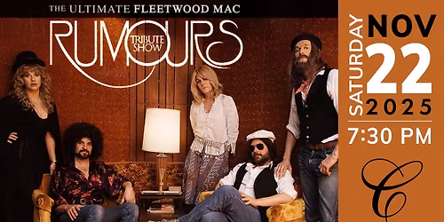 RUMOURS The Ultimate Fleetwood Mac Tribute Show