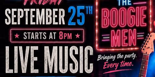 Live Music - The Boogie Men